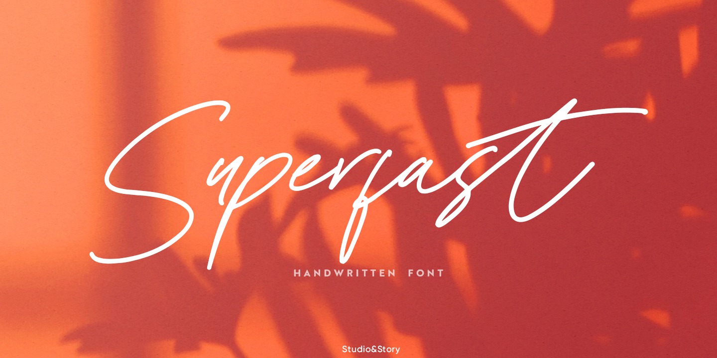 Superfast Font